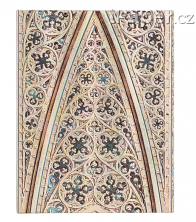 Zápisník Paperblanks Vault of the Milan Cathedral ultra nelinkovaný PB9676-4