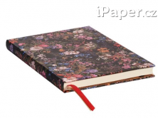 Paperblanks diář 2024 Floralia maxi horizontální DE0478-3