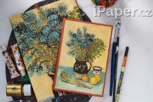 Zápisník Paperblanks Van Gogh’s Still Life midi linkovaný PB1337-3