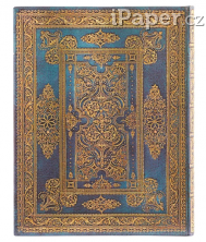 Zápisník Paperblanks Blue Luxe ultra linkovaný PB9590-3