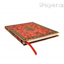 Diář Paperblanks 18měsíční 2025-2026 Layla ultra vertikální DE0719-8
