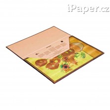 Desky na dokumenty Paperblanks Van Gogh, Sunflowers A4 PA1579-7