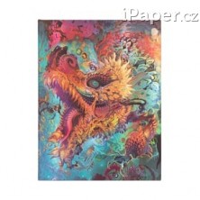 Zápisník Paperblanks Humming Dragon ultra nelinkovaný 8180-7