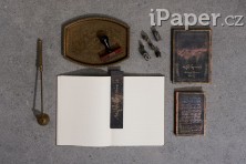 Diář Paperblanks 2026 Michelangelo, Handwriting midi horizontální DE0759-4