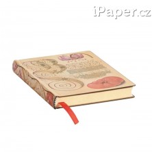 Zápisník Paperblanks Lily & Tomato Flexis mini linkovaný 9350-3