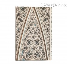 Diář Paperblanks 2026 Vault of the Milan Cathedral midi horizontální DE0764-8