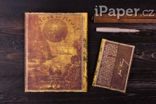 Paperblanks zápisník Verne, Around the World mini linkovaný 6499-2