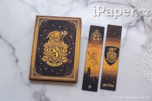Dárková sada Paperblanks Hufflepuff Gift Set midi PB6613-2