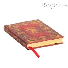 Zápisník Paperblanks Fiammetta mini linkovaný 8190-6