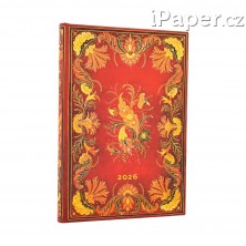Diář Paperblanks 2026 Fiammetta midi verso DE0777-8