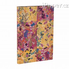 Zápisník Paperblanks Kara-ori Pink Flexis midi nelinkovaný FB9818-8
