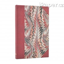 Diář Paperblanks 2026 Rubedo mini horizontální DE0733-4
