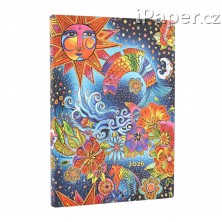 Diář Paperblanks 2026 Celestial Magic Flexis midi horizontální FE0837-9