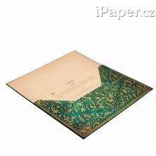 Desky na dokumenty Paperblanks Emerald Flower 325x235x5mm PA1402-8