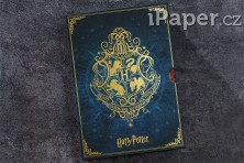 Dárková sada Paperblanks Hogwarts Houses Boxed Set midi PB6610-1