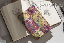 Diář Paperblanks 2026 Kara-ori Pink slim horizontální DE0748-8
