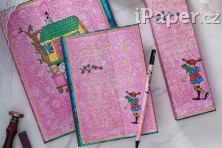 Zápisník Paperblanks Astrid Lindgren, Pippi Longstocking ultra linkovaný PB1325-0