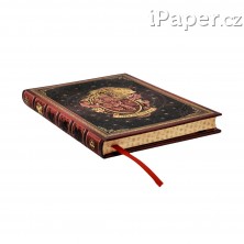 Zápisník Paperblanks Gryffindor midi nelinkovaný PBD6512