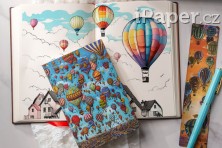 Diář Paperblanks 2026 Balloon Festival Flexis midi denní FE0834-8