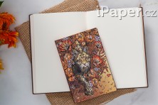 Zápisník Paperblanks Lynx Rising Flexis midi linkovaný FB1361-8