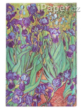 Paperblanks diář 2024 Van Gogh’s Irises mini verso DE0435-6
