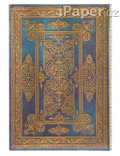 Zápisník Paperblanks Blue Luxe midi linkovaný PB9591-0