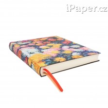 Diář Paperblanks 2026 Monet’s Chrysanthemums maxi vertikální DE0792-1