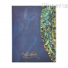 Diář Paperblanks 2026 Gaudi’s Sun midi vertikální DE0768-6