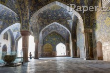 Diář Paperblanks 2026 Safavid Indigo midi vertikální DE0772-3