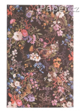 Paperblanks diář 2024 Floralia maxi horizontální DE0478-3