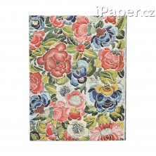 Diář Paperblanks 2026 Pear Garden ultra vertikální DE0808-9