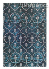 Paperblanks diář 2024 Blue Velvet mini horizontální DE0418-9