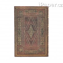 Diář Paperblanks 2026 First Folio mini horizontální DE0731-0