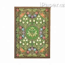 Diář Paperblanks 2026 Poetry in Bloom midi horizontální DE0760-0
