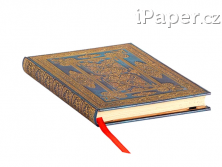 Zápisník Paperblanks Blue Luxe midi linkovaný PB9591-0