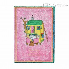 Zápisník Paperblanks Astrid Lindgren, Pippi Longstocking ultra nelinkovaný PB1326-7