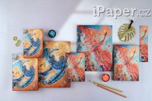 Diář Paperblanks 2026 Skybird Flexis midi horizontální FE0841-6