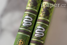 Zápisník Paperblanks Slytherin midi nelinkovaný PBD6514