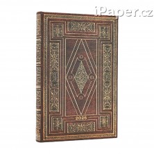 Diář Paperblanks 2026 First Folio mini horizontální DE0731-0