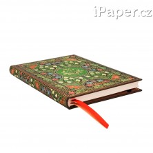 Diář Paperblanks 2026 Poetry in Bloom midi horizontální DE0760-0