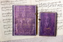 Zápisník Paperblanks Beethoven´s 250th Birthday midi linkovaný 6401-5