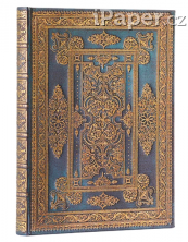 Zápisník Paperblanks Blue Luxe ultra linkovaný PB9590-3