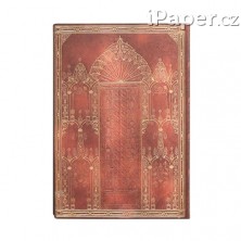 Zápisník Paperblanks Isle of Ely Flexis mini linkovaný 9340-4