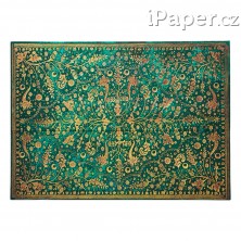 Desky na dokumenty Paperblanks Emerald Flower 325x235x5mm PA1402-8