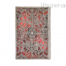 Diář Paperblanks 2026 Garnet Flexis mini horizontální FE0831-7
