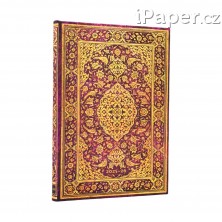 Diář Paperblanks 18měsíční 2025-2026 The Orchard midi horizontální DE0712-9