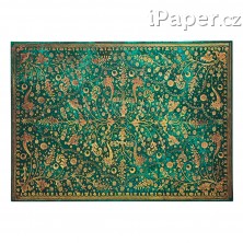 Desky na dokumenty Paperblanks Emerald Flower 325x235x5mm PA1402-8