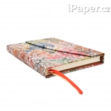 Diář Paperblanks 2026 Anemone midi horizontální DE0755-6