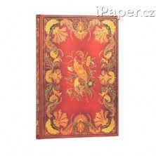 Zápisník Paperblanks Fiammetta midi linkovaný 8188-3