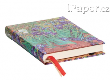 Paperblanks diář 2024 Van Gogh’s Irises mini verso DE0435-6